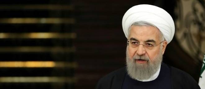 Le president iranien Hassan Rohani le 27 fevrier 2016 a Teheran