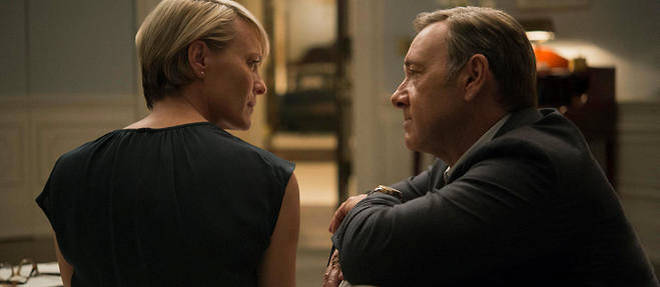 Robin Wright et Kevin Spacey incarnent le couple Underwood dans House of Cards.