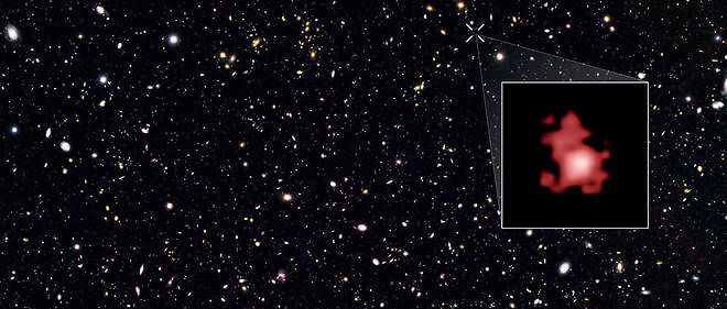 La galaxie la plus ancienne et la plus lointaine jamais observee est situee dans la celebre constellation de la Grande Ourse. 