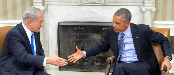 Rencontre entre Barack Obama et Benjamin Netanyahu a Washington en novembre 2015.