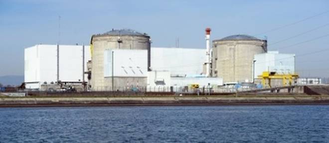 La centrale nucleaire de Fessenheim, dans le Haut-Rhin, le 18 mars 2014
