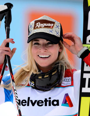 Lara Gut sacr&eacute;e lors de la Coupe du monde de ski alpin