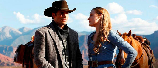 James Marsden joue les cow-boys dans "Westworld".