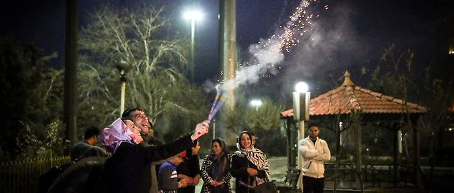 Les celebrations du nouvel an perse a Teheran ont fait plus de 200 blesses.