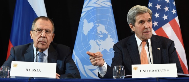 Sergei Lavrov et John Kerry, photo d'illustration.