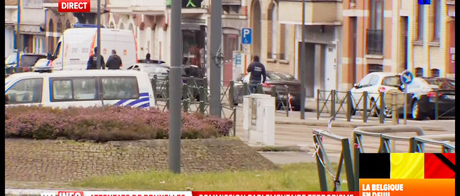 Les unites speciales de la police federale ont penetre dans une habitation de Schaerbeek et une explosion a ete entendue, selon l'agence de presse Belga. 