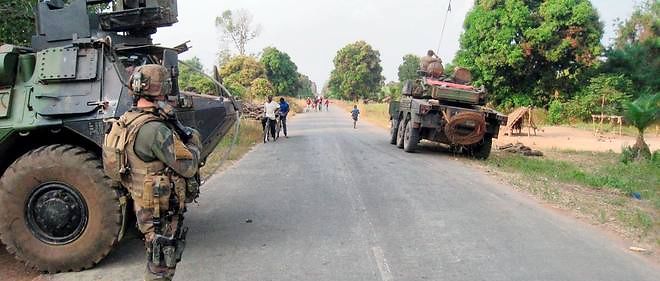 Des forces francaises de l'operation Sangaris, en Centrafrique (photo di'llustration).