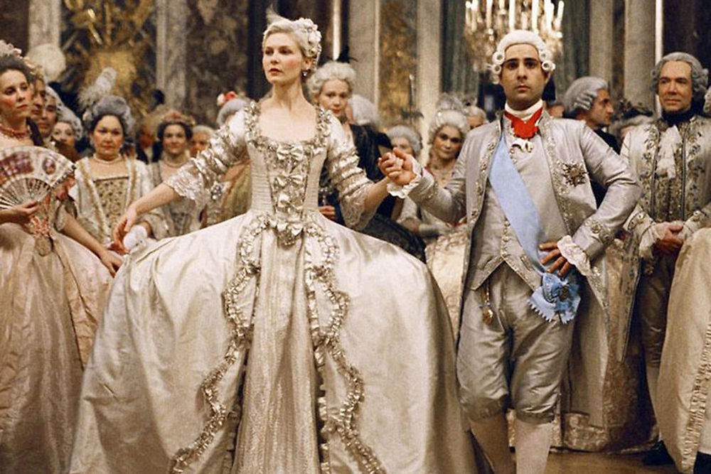 Kirsten Dunst dans le film Marie Antoinette de Sofia Coppola en 2006.
