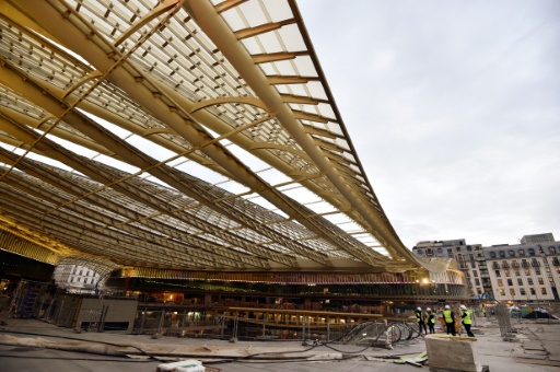 La Canopée des Halles à Paris, photographiée le 27 janvier 2016 © ALAIN JOCARD AFP/Archives