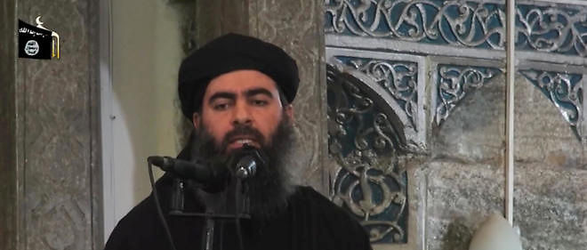 Abou Bakr al-Baghdadi, leader du groupe terroriste. 
