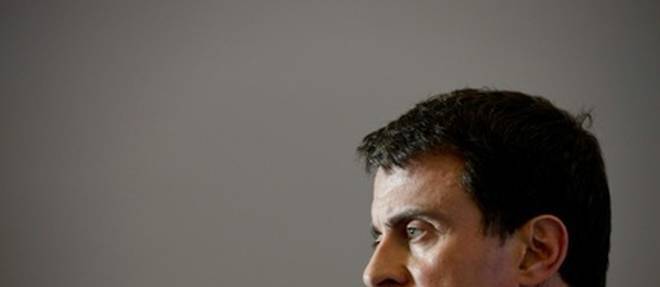 Le Premier ministre francais Manuel Valls a Orleans le 1er avril 2016
