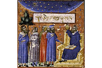 Aristote dans Le Guide des égarés de Maïmonide. Illustration du XIIIe siècle. ©AKG-Images