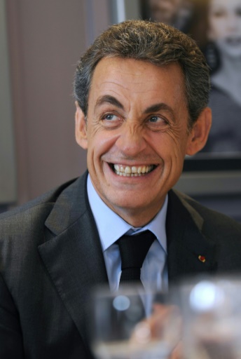Le président du parti Les Républicains, Nicolas Sarkozy dans un restaurant à Saint Maur le 24 mars 2016 © GUILLAUME SOUVANT AFP/Archives