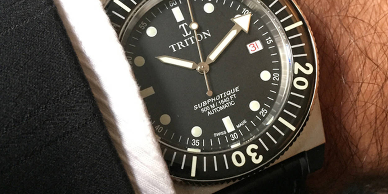 Une semaine avec la Triton Subphotique Montres