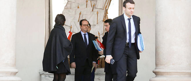 Francois Hollande assure qu'Emmanuel Macron l'avait mis au courant de sa demarche.