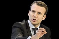Le ministre de l'Économie Emmanuel Macron a lancé son mouvement 