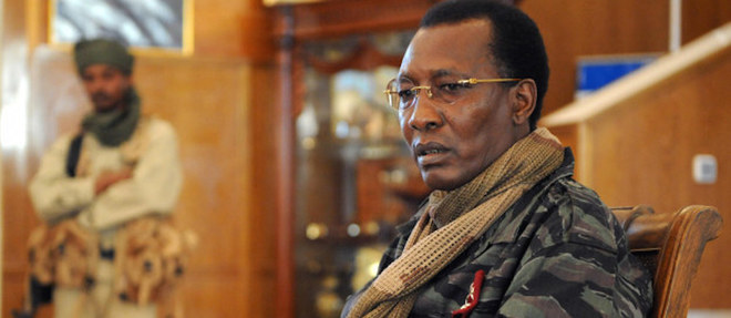 Le president Idriss Deby Itno dirige le Tchad d'une main de fer depuis 1990.