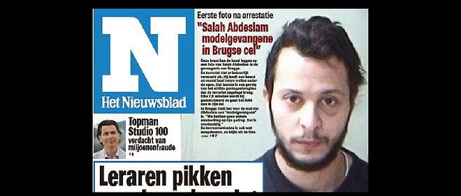 Salah Abdeslam est incarcere dans la prison de haute securite de Bruges, en Belgique.