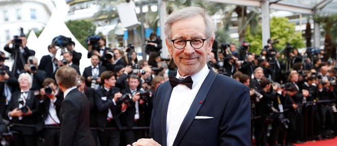 Steven Spielberg lors de la 66e edition du Festival de Cannes, le 19 mai 2013