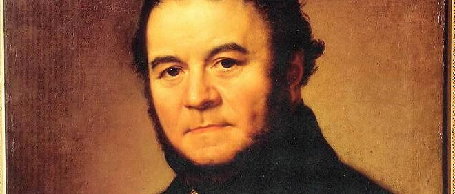 Stendhal (1783-1842), auteur du "Rouge et le Noir".