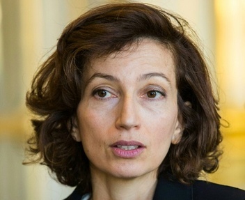 La ministre de la Culture et de la Communication Audrey Azoulay, le 29 fevrier 2016 a Paris