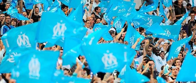 Les supporteurs de l'Olympique de Marseille, photo d'illustration.