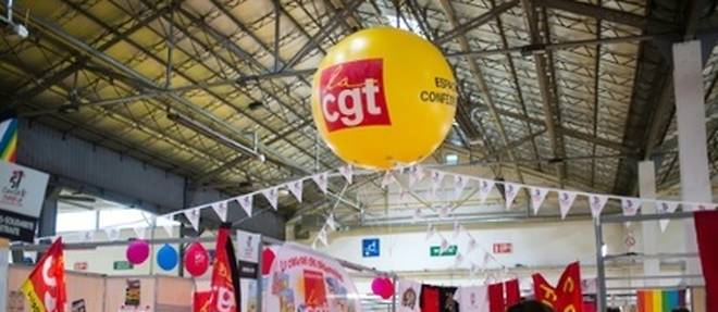 Congres de la CGT a Marseille le 19 avril 2016, l'organisation syndicale prone le passage a la semaine de 32 heures