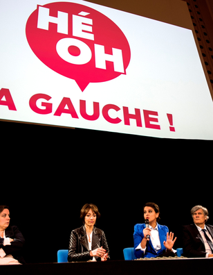 H&eacute; oh la gauche ! : le premier meeting de Hollande... sans Hollande
