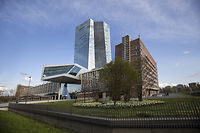 Siège de la BCE, Banque centrale européenne ©Alex KRAUS/LAIF-REA