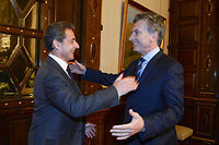 En Argentine, Sarkozy soigne sa stature internationale
