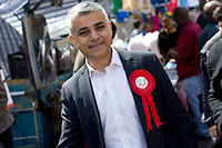 Le 5 mai, Londres pourrait avoir comme maire Sadiq Khan, un Londonien d’origine pakistanaise, de culture musulmane. ©JUSTIN TALLIS