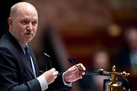 Denis Baupin en décembre 2015 au perchoir de l'Assemblée nationale. ©MARTIN BUREAU