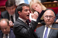 Manuel Valls n'a pas réussi à convaincre sa majorité de voter le projet de loi travail.
  ©BERTRAND GUAY