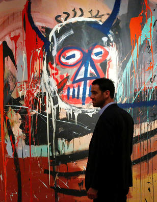 Un tableau de Basquiat adjug&eacute; &agrave; 57,2 millions de dollars