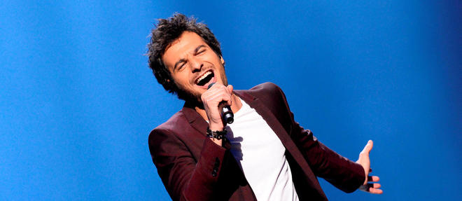 Amir le candidat francais termine a la sixieme place du 61e concours de l'Eurovision.