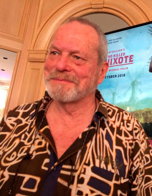 Terry Gilliam annonce (en claquettes) le casting de son Don Quichotte