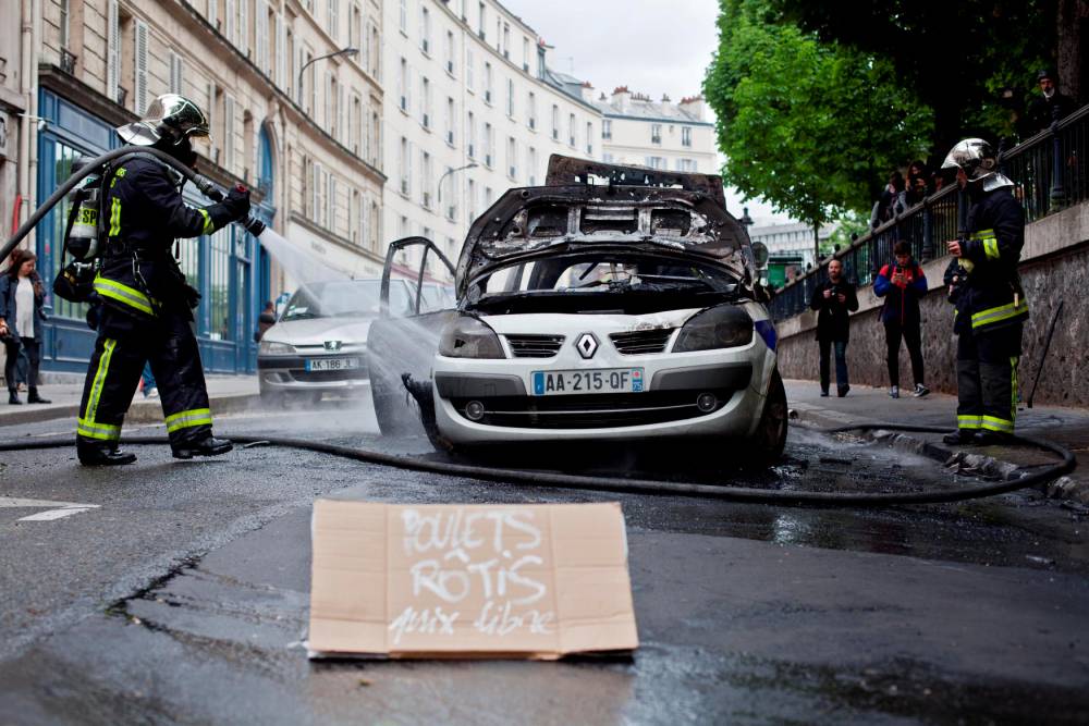 FRANCE - POLICE - PROTEST © CITIZENSIDE/Kim Biegatch-Hesse 