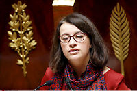 Cécile Duflot, co-présidente du groupe EELV à l'Assemblée. ©Francois Mori/AP/SIPA