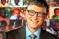 En Afrique, Bill Gates et sa femme Melinda sont des acteurs importants de la santé publique.  ©Eventpress Rekdal