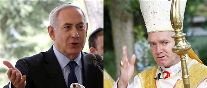 Benjamin Netanyahu et Mgr Bernard Fellay.