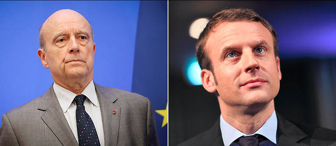 Alain Juppe et Emmanuel Macron sont en tete du barometre Ipsos-"Le Point".