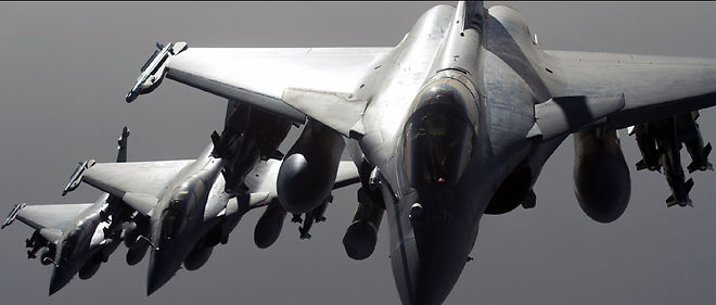 L'avion Rafale construit par Dassault a largement contribue aux bons chiffres de l'exportartion d'armes.