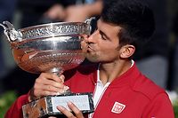 Tennis - Roland-Garros&nbsp;: Djokovic en huit majeur