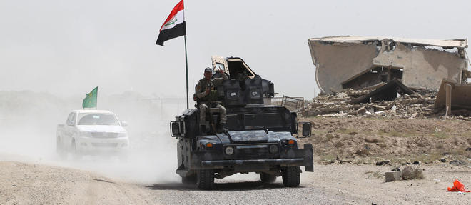 Les forces irakiennes ont encercle la ville de Falloujah. Image d'illustration.
