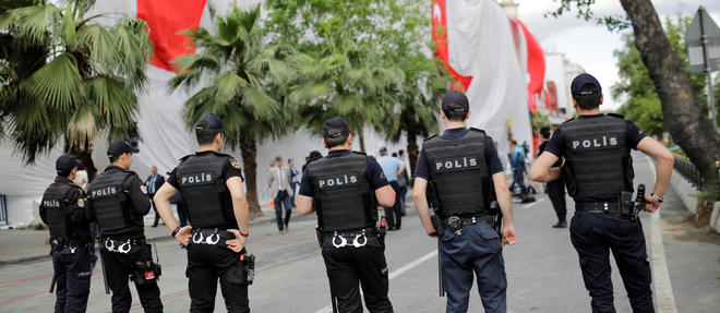La police turque est prise pour cible. Image d'illustration.