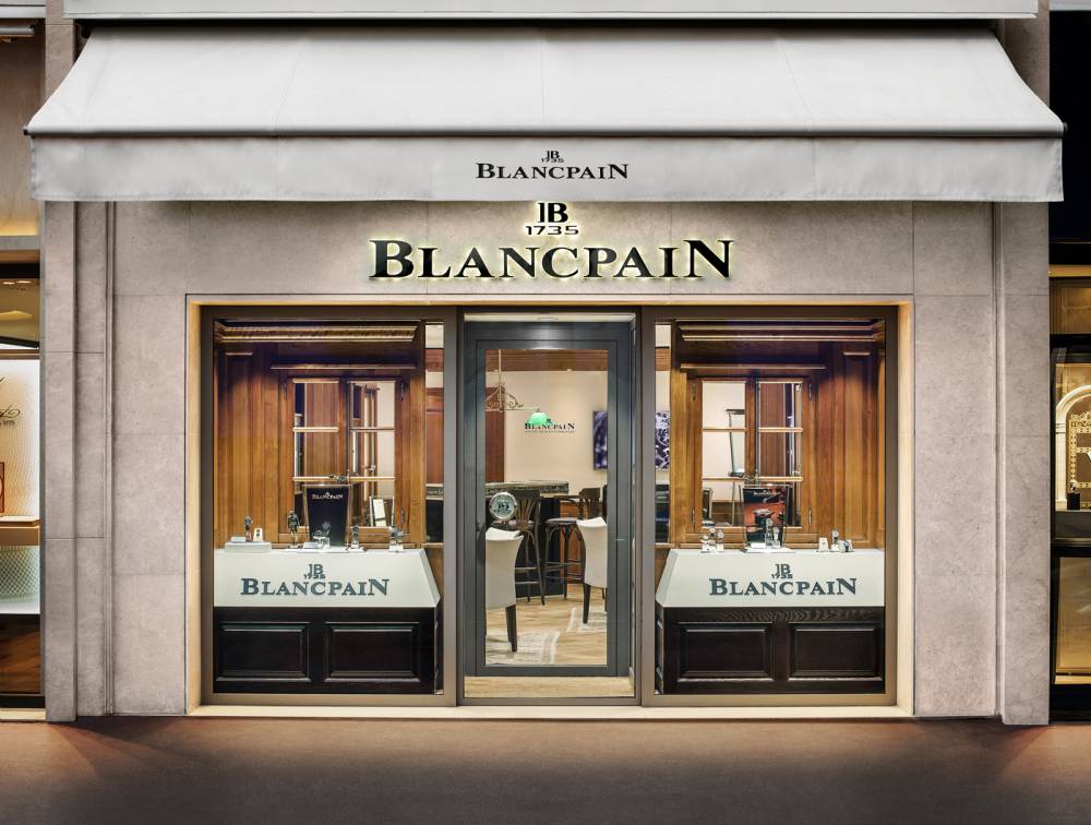 Blancpain boutique hotsell