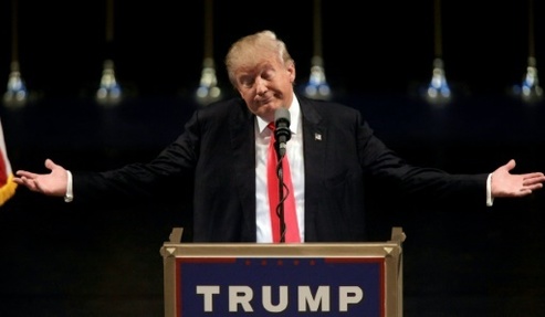 Le candidat republicain a la presidentielle americaine, Donald Trump, le 18 juin 2016 a Las Vegas
