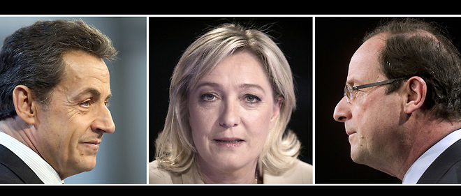 A l'approche de 2017, Nicolas Sarkozy, Marine Le Pen et Francois Hollande soignent leur ligne.