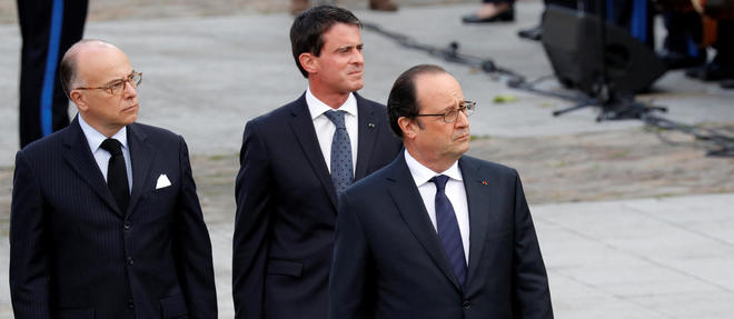 En une matinee, Bernard Cazeneuve, Manuel Valls et Francois Hollande ont change d'avis sur la manifestation du 23 juin. 