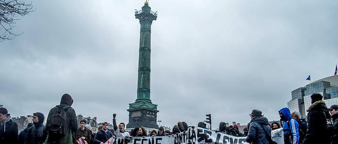 Apres les menaces d'interdiction de rassemblement du gouvernement, les syndicats esperent que les manifestants seront au rendez-vous jeudi apres-midi dans le quartier de la Bastille.
